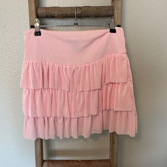 Forever 21 Dresses & Skirts - Forever 21 Pink Ruffle Skirt